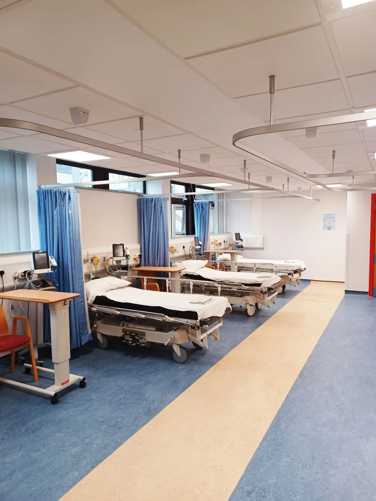 An NHS hospital ward